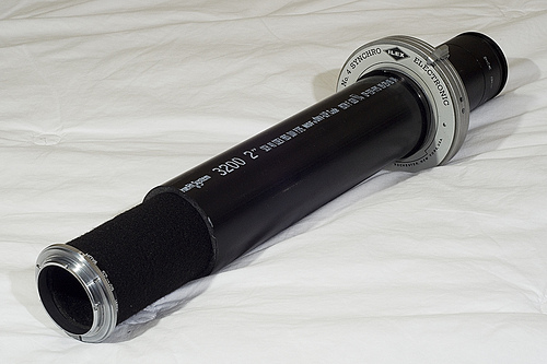 homemade telephoto lens