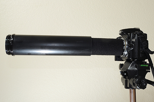 Sliding tubes focuser