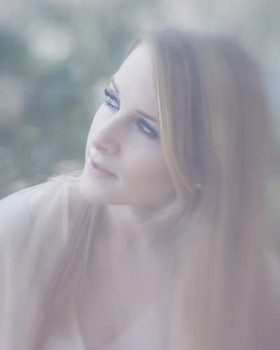 soft focus portrait
